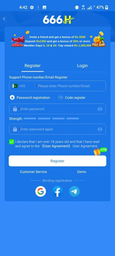 666h register